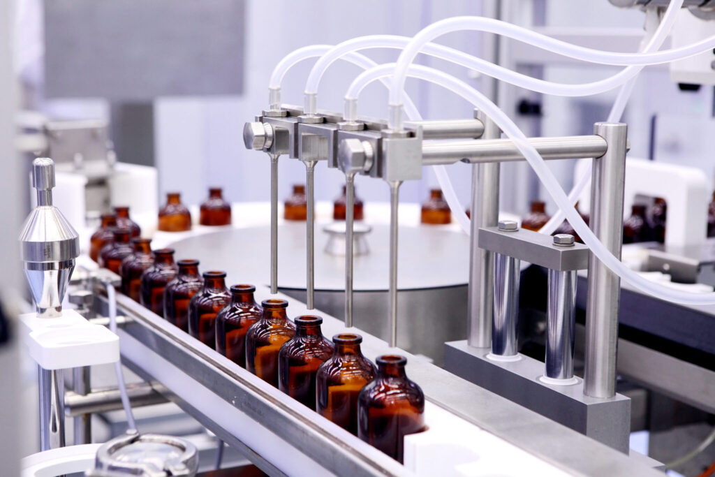 bottling,and,packaging,of,sterile,medical,products.,machine,after,validation